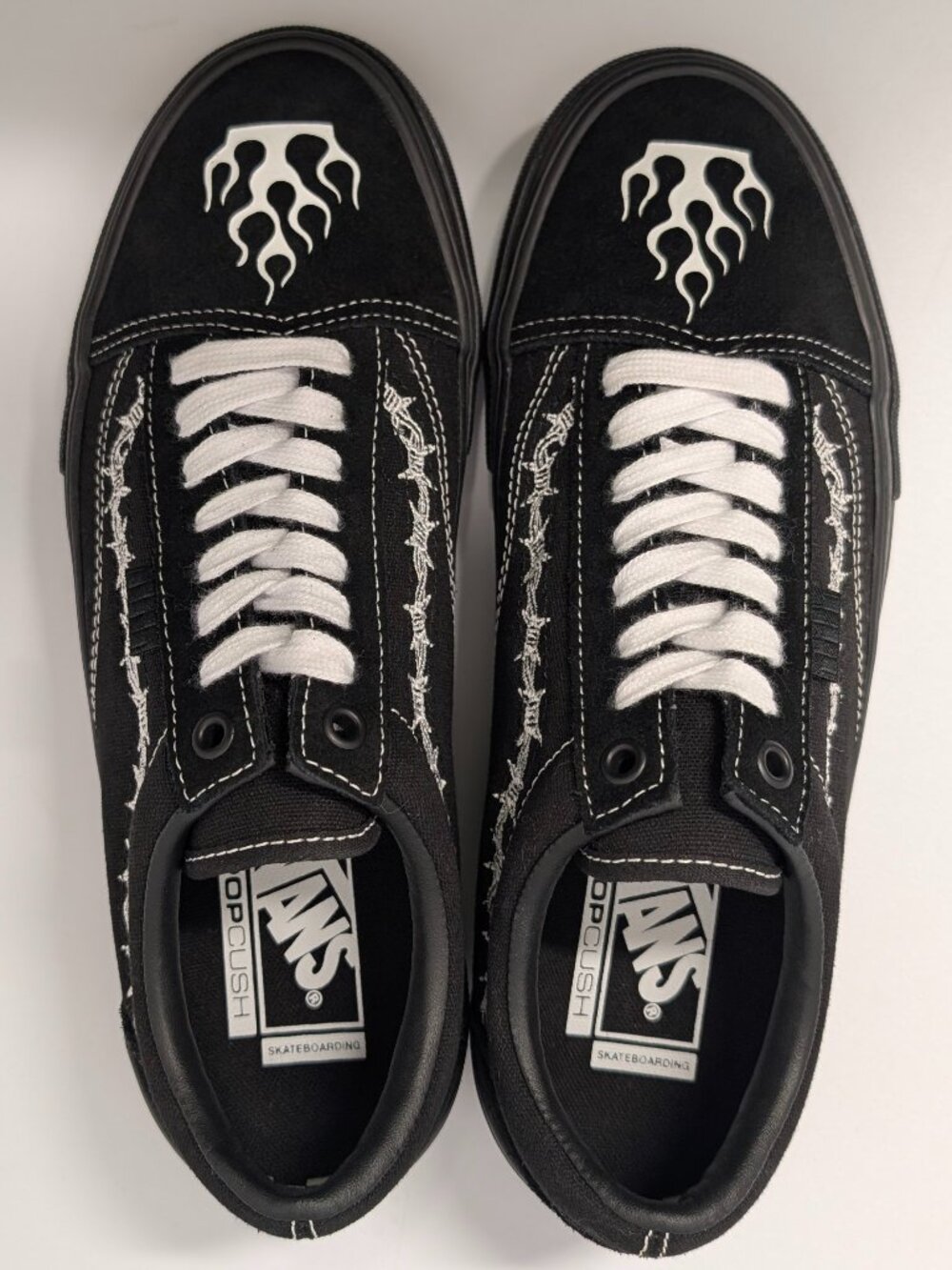 Elijah Berle x Vans Skate Old Skool 'Black' Skate Shoes - Picture 8 of 16